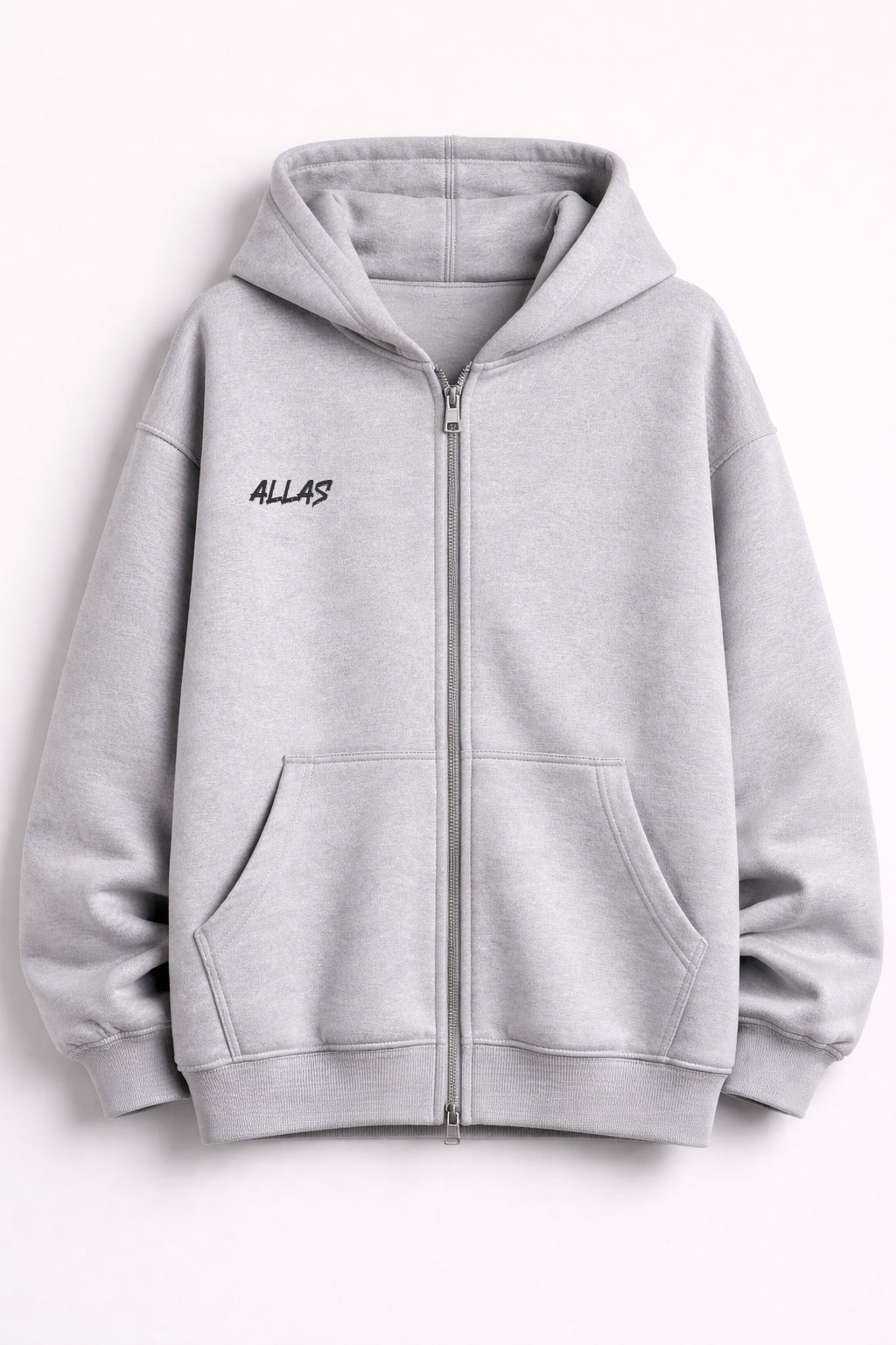 ZIPPED HOODIE